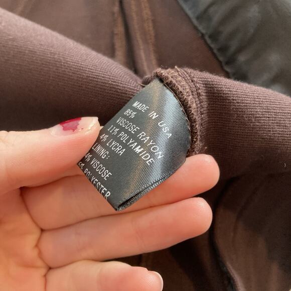 St John Sport Womens Brown Button Front Jacket Size S Old Money Ladies Who Lunch - Picture 6 of 13